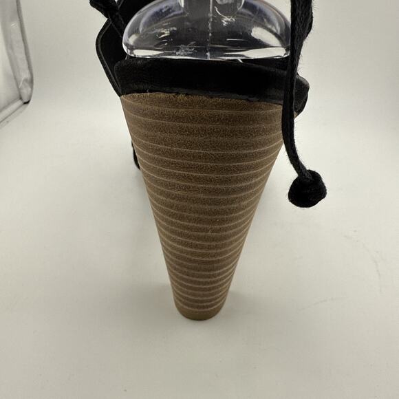 Lucky Brand Women's Radfas Black Sandal Heel Size 10 M NWB - Picture 8 of 15